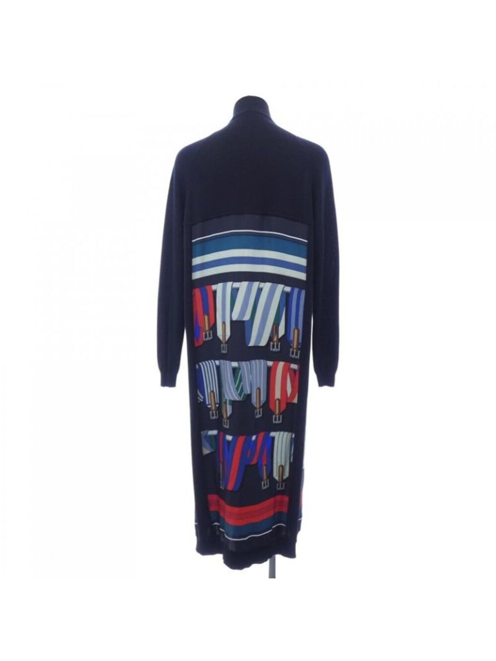 Hermes 57-7753 Twill Lane Long Cardigan - Picture 3 of 7